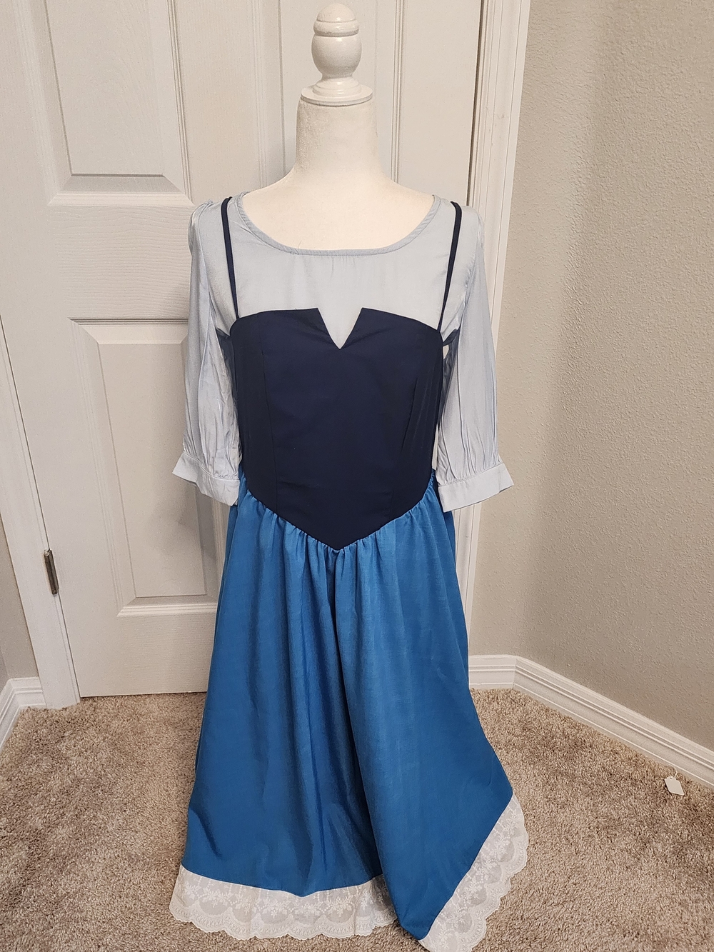 Women's Blue Classic Fairytale Dress-Up Costume (Ariel)